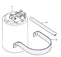 Fuel Fumes Filter and Mounting